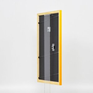 Telaio effetto legno profilo 89 marrone chiaro 18x24 cm vetro antiriflesso