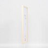 Effetto cornice in legno Profilo 89 bianco 25x30 cm Vetro antiriflesso