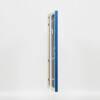 Telaio effetto legno profilo 89 blu 25x50 cm vetro antiriflesso