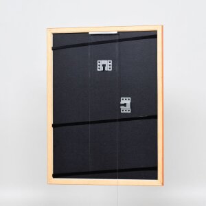 Telaio in legno effetto profilo 89 salmone 25x60 cm vetro antiriflesso