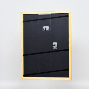Telaio in legno effetto profilo 89 marrone chiaro 27x48 cm vetro antiriflesso