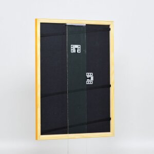 Telaio in legno effetto profilo 89 marrone chiaro 27x48 cm vetro antiriflesso
