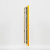 Telaio effetto legno profilo 89 marrone chiaro 28x35 cm vetro antiriflesso