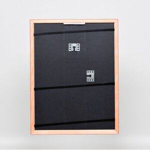 Telaio in legno effetto profilo 89 rosso 29,7x42 cm vetro antiriflesso
