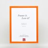 Telaio effetto legno profilo 89 salmone 29,7x42 cm vetro antiriflesso