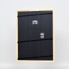 Telaio effetto legno profilo 89 bianco 35x50 cm vetro antiriflesso