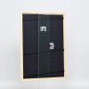 Telaio effetto legno profilo 89 bianco 35x50 cm vetro antiriflesso