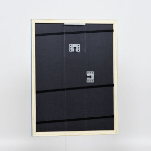 Telaio effetto legno profilo 89 blu 40x60 cm vetro antiriflesso