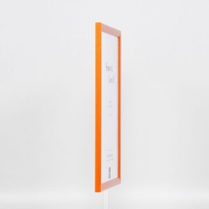 Telaio in legno effetto profilo 89 salmone 40x60 cm vetro antiriflesso