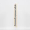 Telaio in legno effetto Profilo 89 bianco 42x59,4 cm vetro antiriflesso