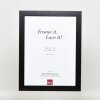 Cornice effetto 2310 nero 25x80 cm vetro antiriflesso
