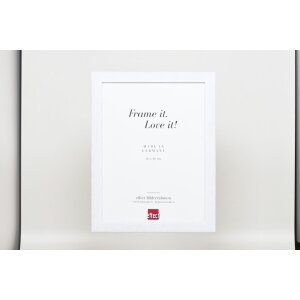 Cornice effetto 2310 bianca 40x60 cm vetro antiriflesso