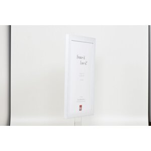 Cornice effetto 2310 bianca 40x60 cm vetro antiriflesso