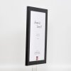 Cornice effetto 2310 nero 60x80 cm vetro antiriflesso