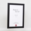 Cornice effetto 2310 nero 59,4x84,1 cm Vetro antiriflesso