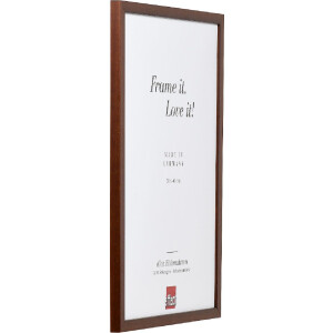 Cornice per foto in legno Effect Profil Top S Marrone 10x15 cm con vetro antiriflesso