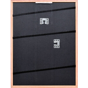 Cornice in legno Effect Profilo Top S Rossa 18x32 cm con vetro antiriflesso