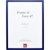 Cornice per foto in legno Effect Profil Top S blu 21x29,7 cm con vetro antiriflesso