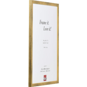 Cornice in legno Effect Profilo Top S oro 24x30 cm vetro antiriflesso
