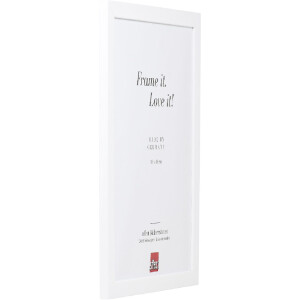 Cornice per foto in legno Effect Profilo Top Pro bianco 20x25 cm con vetro antiriflesso