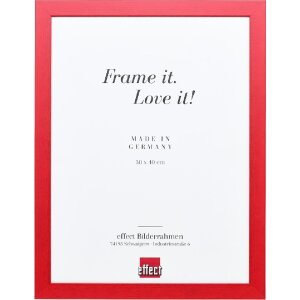 Cornice in legno Effect Profilo Top Pro Rosso 50x50 cm...