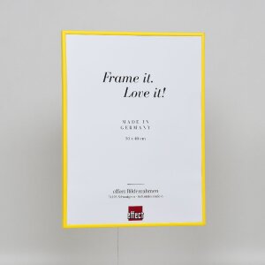Cornice in plastica effetto Art yellow 23x70 cm vetro acrilico