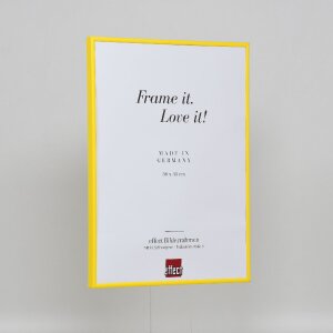 Cornice in plastica effetto Art yellow 42x59,4 cm vetro acrilico