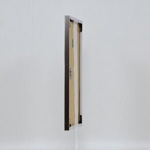 Cornice in plastica effetto Art platinum 60x80 cm vetro acrilico