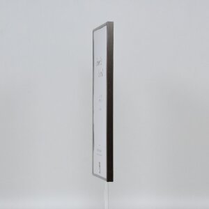 Cornice in plastica effetto Art platinum 60x80 cm vetro acrilico