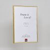 Cornice in plastica effetto Art gold 70x100 cm vetro acrilico