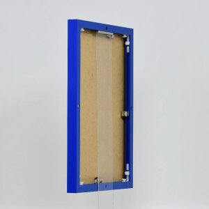 Cornice in alluminio effetto Quadro 20x25 cm vetro acrilico blu