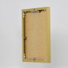 Cornice in alluminio effetto Quadro 23x70 cm vetro acrilico oro