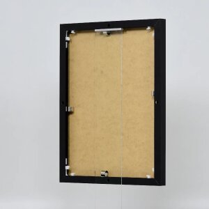 Cornice in alluminio effetto Quadro 23x70 cm vetro acrilico nero