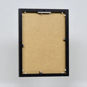Cornice in alluminio effetto Quadro 25x35 cm vetro acrilico nero
