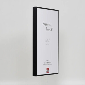 Cornice in alluminio effetto Quadro 25x35 cm vetro acrilico nero