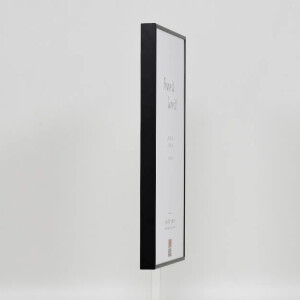 Cornice in alluminio effetto Quadro 25x35 cm vetro acrilico nero