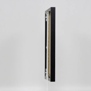 Cornice in alluminio effetto Quadro 25x35 cm vetro acrilico nero