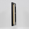 Cornice in alluminio effetto Quadro 25x35 cm vetro acrilico nero