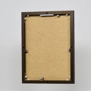Cornice in alluminio effetto Quadro 25x35 cm bronzo vetro acrilico