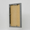 Cornice in alluminio effetto Quadro 25x35 cm argento antico vetro acrilico