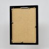 Cornice in alluminio effetto Quadro 25x80 cm nero vetro acrilico lucido
