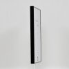 Cornice in alluminio effetto Quadro 25x80 cm nero vetro acrilico lucido