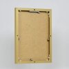 Cornice in alluminio effetto Quadro 27x48 cm vetro acrilico oro pannello posteriore MDF