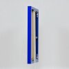 Cornice in alluminio effetto Quadro 30x30 cm vetro acrilico blu