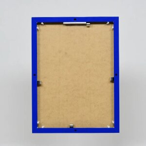 Cornice in alluminio effetto Quadro 35x50 cm vetro acrilico blu