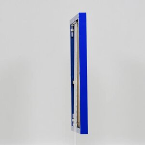Cornice in alluminio effetto Quadro 35x50 cm vetro acrilico blu