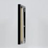 Cornice in alluminio effetto Quadro 35x50 cm nero vetro acrilico lucido