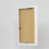 Cornice in alluminio effetto Quadro 40x40 cm vetro acrilico bianco