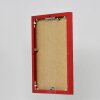 Cornice in alluminio effetto Quadro 40x50 cm vetro acrilico rosso