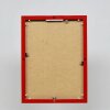 Cornice in alluminio effetto Quadro 40x50 cm vetro acrilico rosso
